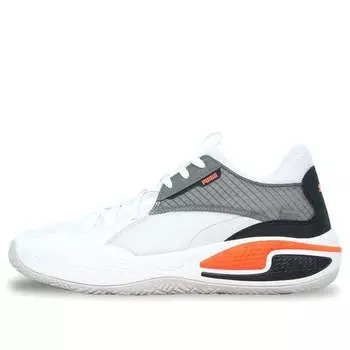 Кроссовки court rider 'white energy red' Puma, белый