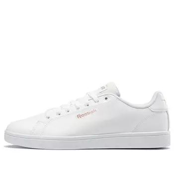 Кроссовки court series 1 sneakers white/pink Reebok, белый