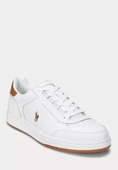 Кроссовки COURT SPORT LEATHER SNEAKER Polo Ralph Lauren, белый