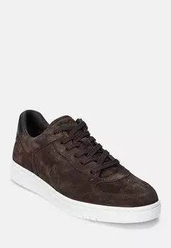 Кроссовки COURT SUEDE SNEAKER Polo Ralph Lauren, темно-коричневый