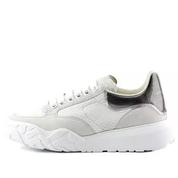 Кроссовки court trainer 'beige white' Alexander Mcqueen, бежевый