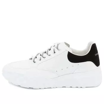 Кроссовки court trainer 'white black' Alexander Mcqueen, белый