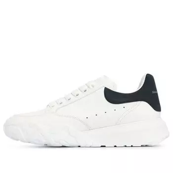 Кроссовки court trainer 'white black' Alexander Mcqueen, белый
