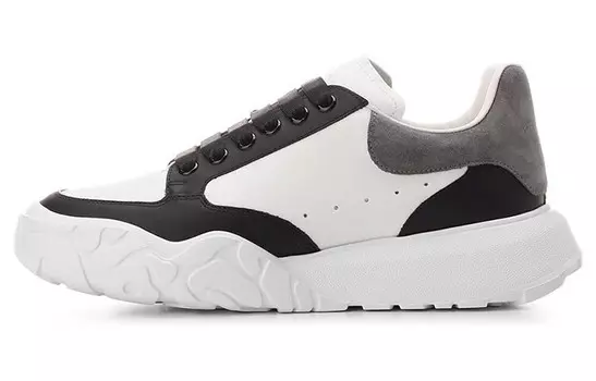 Кроссовки Court Trainers Белый Черный Серый Alexander Mcqueen