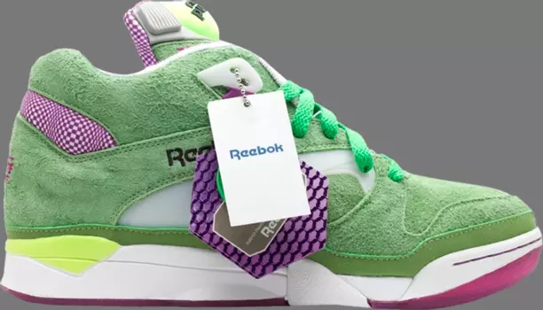 Кроссовки court victory pump uni 'packers wimbledon' Reebok, зеленый