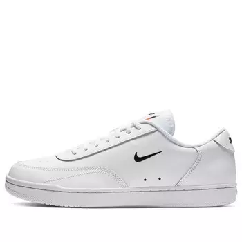 Кроссовки court vintage 'white black' Nike, белый