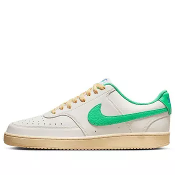 Кроссовки court vision lo 'sail electric green' Nike, зеленый