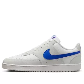 Кроссовки court vision low 'white royal blue' Nike, белый