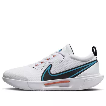 Кроссовки court zoom pro hc 'white baltic blue' Nike, белый