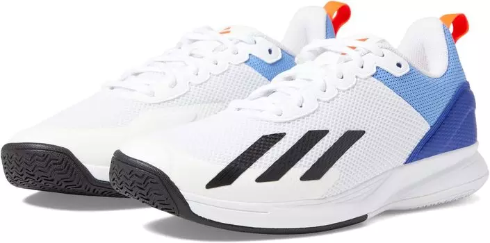 Кроссовки Courtflash Speed adidas, цвет White/Black/Black