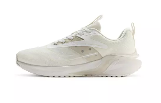 Кроссовки Coyote Hybrid для бега мужские с низким верхом, белые, каки Saucony