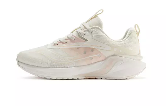 Кроссовки Coyote Hybrid женские с низким верхом, белые/розовые Saucony