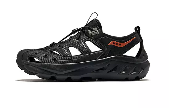 Кроссовки Cradle Running унисекс с низким верхом, черные/оранжевые Saucony