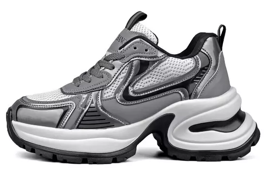 Кроссовки Craftsman gang Chunky Sneakers Women's Low-top, цвет Gunmetal