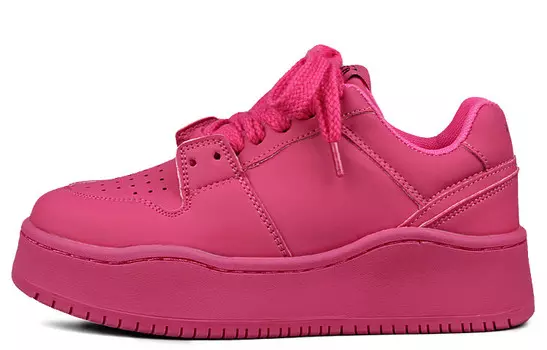 Кроссовки Craftsman gang Skateboarding Shoes Women's Low-top, красный