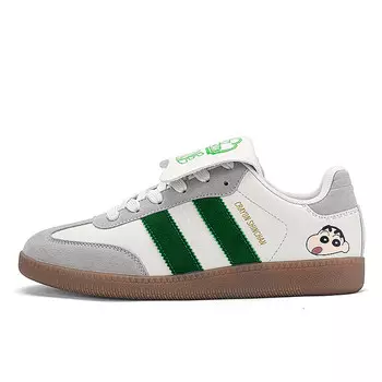 Кроссовки Crayon Shinchan/Crayon Shinchan Skateboarding Shoes Unisex Low-top, серый