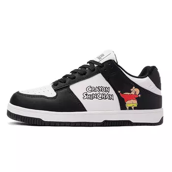 Кроссовки Crayon Shinchan/Crayon Shinchan Skateboarding Shoes Unisex Low-top, белый