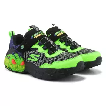 Кроссовки Creature lights для маленьких/больших детей Skechers, черный