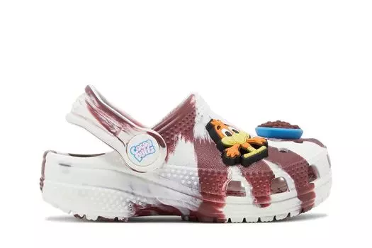 Кроссовки Crocs Cocoa Puffs x Classic Clog Toddler Rise N’ Style, коричневый