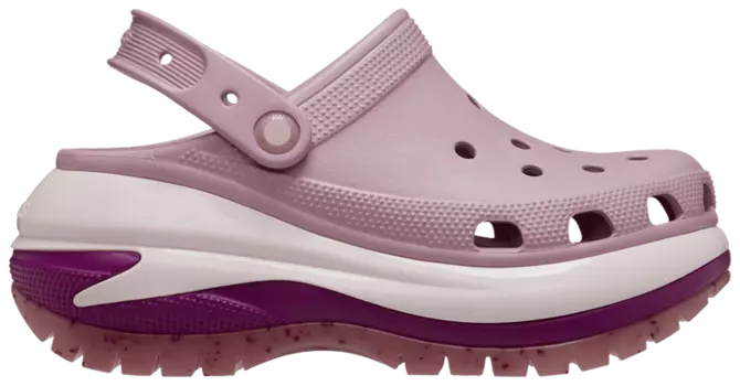 Кроссовки Crocs Mega Crush Clog 'Hydrangea', фиолетовый