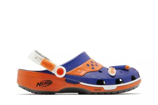 Кроссовки Crocs NERF x Classic Clog 'Blaster Dart', серый