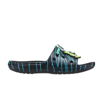 Кроссовки Crocs Ron English x Classic Slide, черный