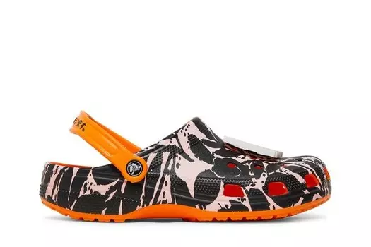 Кроссовки Crocs Stance x B. Thom x Classic Clog Floral Stencil, разноцветный