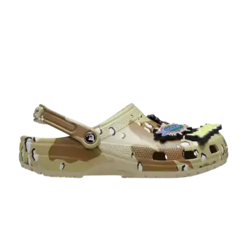Кроссовки Crocs XLARGE x Classic Clog Desert Camo, желто-коричневый