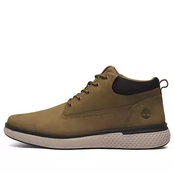 Кроссовки cross mark chukka boots 'olive green' Timberland, зеленый
