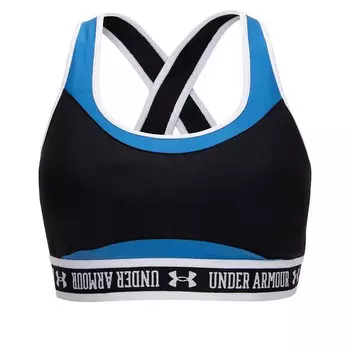 Кроссовки crossback mid block bra 'black blue' Under Armour, черный