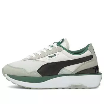 Кроссовки cruise rider classic for shoes white/green Puma, белый