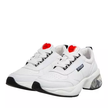 Кроссовки crystal love donna bianco Love Moschino, белый