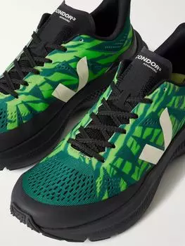 Кроссовки Csar Villalba Condor 3 из резины и переработанной сетки VEJA, зеленый