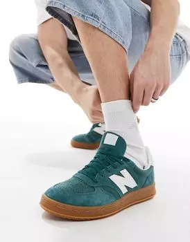 Кроссовки CT500 темно-зеленого и белого цвета New Balance