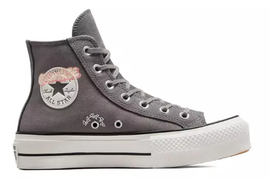 Кроссовки Ctas Lift на платформе Converse, серый