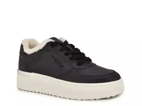 Кроссовки Cuddly Platform Sneaker Nine West, черный