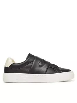 Кроссовки Cupsole Slip On - He Nappa HW0HW02471 Calvin Klein, черный