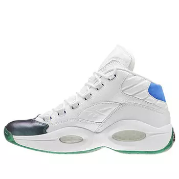 Кроссовки curren$y x question mid 'jet life' Reebok, зеленый