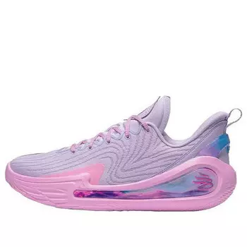 Кроссовки curry 12 'curry tour' Under Armour, розовый