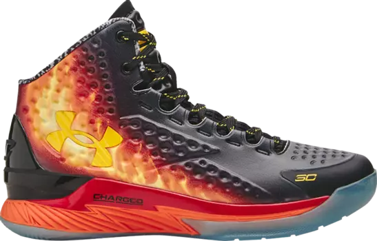 Кроссовки Curry 1 GS 'Curry Jam', черный