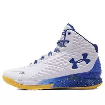 Кроссовки curry 1 retro 'dub nation' 2021 Under Armour, белый
