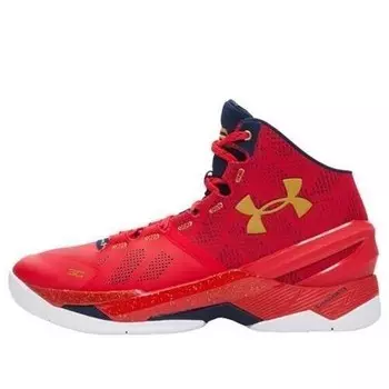 Кроссовки curry 2 'floor general' Under Armour, красный