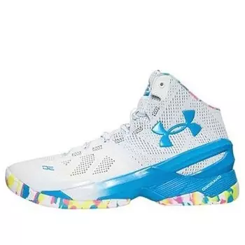Кроссовки curry 2 'surprise party' Under Armour, белый