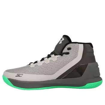 Кроссовки curry 3 'grey matter' Under Armour, серый