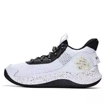 Кроссовки curry 3 z7 'white black' Under Armour, белый