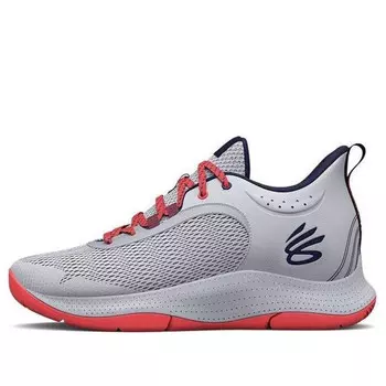 Кроссовки curry 3z6 'grey' Under Armour, серый
