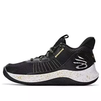 Кроссовки curry 3z7 'black white' Under Armour, черный