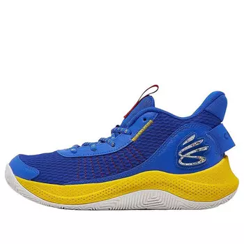 Кроссовки curry 3z7 'royal taxi' Under Armour, синий
