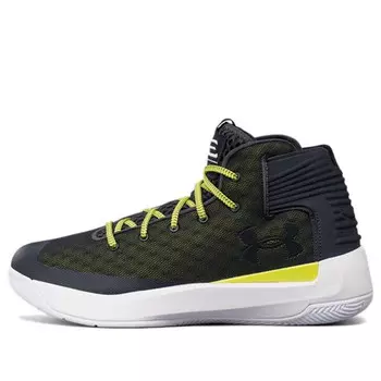 Кроссовки curry 3zer0 'stealth grey' Under Armour, серый