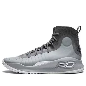 Кроссовки curry 4 'more buckets' Under Armour, серый